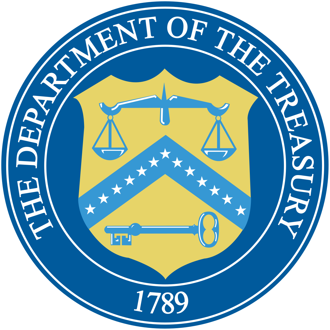 Department of the Treasury logo